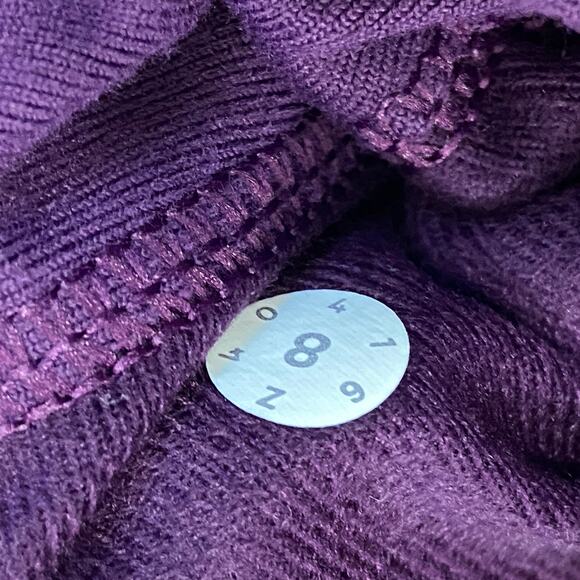 Lululemon Athletica Purple Long Sleeves Pull Over Hoodie Kangaroo Pouch 8 - Picture 6 of 6